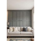 Dekonil İskandinav Dekoratif MDF Duvar Çıtası Boyanabilir Ham MDF 10x100 - 4 Adet