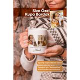 Dekopix Kişiye Özel BABA Yazılı Fotoğraflı Kupa Bardak – Resimli Kolaj Kupa | Babaya Hediye, Babalar Günü Hediyesi