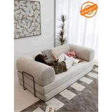 Dekoport Relax Kanepe Açılır Aktivite Koltuğu Bondex Sünger 50 Dns Krem Renkli Konforlu Tasarım