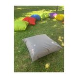 Dekopuf 75X75 cm Plaj Havuz Bahçe Minderi - Gri