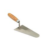 Dekor 059 Sıva Malası Ahşap Saplı 16 Cm Gri