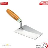 Dekor 066 Ahşap Saplı Duvarcı Malası 16 Cm Yay Çeliği
