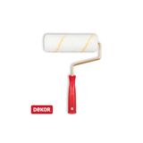 Dekor-1082 Eksport 5Cm Orta Çap 14 Mm Tüylü İç Cephe Saplı Boya Rulosu 15 Cm