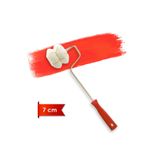 Dekor-1088 Eksport 8 Cm Çap 14 Mm Tüylü Yaylı Saplı Boru Boyama Rulosu 7 Cm
