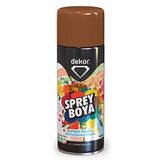 Dekor Açık Kahve 400 ml Akrilik Efektli Sprey Boya