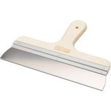 Dekor Ahşap Saplı Yay Çeliği 40 cm Eğri Saplı Ispatula