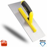 Dekor Alçı Malası Yay Çeliği 30 CM Açık Sap