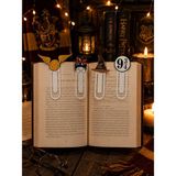 Dekor Atölye Harry Potter Temalı Kitap Ayracı 4'lü Set – Dekoratif Kitap Ayracı Seti - Siyah