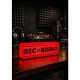 Dekor Atölye Recording Lamba - Stüdyo Recording Işığı - Dekoratif Stüdyo Işığı - Kırmızı