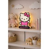 Dekor atolyem Hello Kitty Çocuk & Bebek Odası Duvar Lambası – Dekoratif LED Gece Lambası, Sevimli Aydınlatma