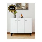 dekor fim DF08102B MDF Ayakkabılık Antre Hol Çok Amaçlı Dolap Ayakkabı Dolabı