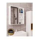 dekor fim DF16102B Tek Kapaklı Aynalı Banyo Dolabı Çok Amaçlı Banyo Dolabı