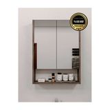 Dekor Fim Df16104gd Mdf 2 Kapaklı Aynalı Banyo Dolabı Lavabo Üstü Dolap Çok Amaçlı Banyo Dolabı