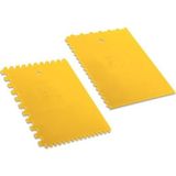 Dekor Plastik Kare Diş 18x13.5 cm 196 Fayans Tarağı