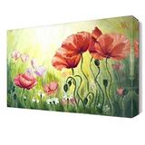 Dekor Sevgisi Gelincik Tarlası 105x70 cm Yağlı Boya Tablo