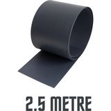 Dekorafence Double Panel Çit Branda Panel Çit Koruma Branda Kaplama 19 cm Kanallı Model - 2,5 METRE