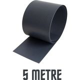 Dekorafence Double Panel Çit Branda Panel Çit Koruma Branda Kaplama 19 cm Kanallı Model - 5 METRE