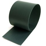 Dekorafence Double Panel Çit Branda Panel Çit Koruma Branda Kaplama 19CM*26M Kanallı Model Yeşil