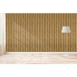 Dekorafence Pvc Lambiri Duvar Kaplama Paneli Ceviz Rengi - 16 x 100 cm