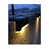 Dekoratif 1 Adet Köşebent Merdiven Veranda Solar Güneş Enerjili Led Lamba Dekor Bahçe Aydınlatma Hdh75