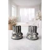 Dekoratif 2 Li Sütun (2 Adet Tealight Mum Hediyemizdir)