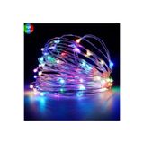 Dekoratif 3 Metre Rgb Pilli Peri Led Aydınlatma Fonksiyonlu Parti Yılbaşı Süsleme