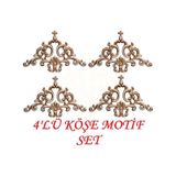 Dekoratif 41 26 Çıta Uyumlu Patina 4'lü Paket Dgm-24