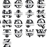 Dekoratif Ahşap Harf B HARFİ Monogram Harf 1 Adet