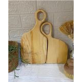 Dekoratif Ahşap Kesme Tahtası 2li