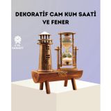 Dekoratif Ahşap Kum Saati Ve Deniz Feneri Figürlü Masa Süsü – Şık Ve Fonksiyonel Tasarım FRTKGT25DYMXUCZZZDEKORATİFKUMSAATLİDENİZFENERİİİİİ-5