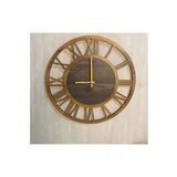 Dekoratif Ahşap Salon Duvar Saati 50 Cm