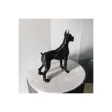 Dekoratif Alman Köpeği Biblosu Siyah 10 x 18