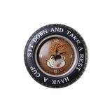 Dekoratif Araba Tekerleği Coffea TimeTemalı Saatli Led Işıklı MKTB-Knm-YY61444