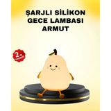 Dekoratif Armut LED Lamba Renk Ayarlı Şarj Edilebilir - Lisinya