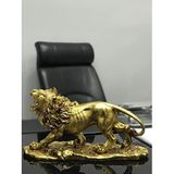 Dekoratif Aslan Biblo Büyük Boy GOLD