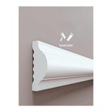 DEKORATİF BOYANABİLİR POLİÜRETAN DUVAR ÇITASI (1 ADET UZUNLUK :240 CM EN :2.5 CM)- (DUVAR SÜSLERİ) gri
