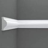 DEKORATİF BOYANABİLİR POLİÜRETAN DUVAR ÇITASI (EN 4 CM UZUNLUK :120 CM)