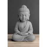 Dekoratif BUDA figür büst biblo obje Buddha