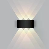 Dekoratif Çift Yönlü Duvar Aydınlatma Led Aplik Duvar Lambası Cata Haiti 10 Watt Desenli Duvar Aplik (Gün Işığı) [Enerji Sınıfı G]