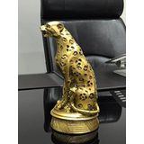 Dekoratif Çita Puma Biblo GOLD RENKLİ