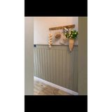 Dekoratif, Duvar Çıtası, Ahşap Duvar Paneli, Boyanabilir, Ham, Mdf, 54x102 (3 ADET), 3'lü Paket