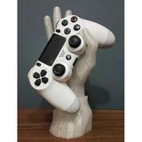 Dekoratif El Tasarımlı Oyun Kolu Standı - Playstation Ve Xbox Uyumlu Joystick Tutucu Gamer Masa Aksesuarı