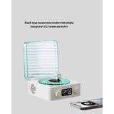 Dekoratif Gece Işıklı Bluetooth Hoparlör – Zaman ve Pil Ekranlı ( Lisinya )