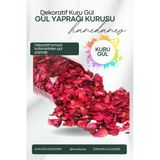 Dekoratif Gül Kurusu Yaprağı Süsleme Gül Yaprağı Kuru Gül