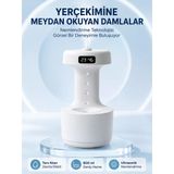 Dekoratif Hava Nemlendirici 800 ml Sessiz Aroma Difüzör Anti Yerçekimi Su Efektli - Lisinya