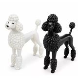 Dekoratif Kaniş Köpek Biblosu Polyester Masa Üstü Obje Alk5305