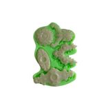 Dekoratif Kenarlık 2 Şeklinde Silikon Şeker Hamuru Ve Sabun Kalıbı 11x6x1 Cm dop13678438igo