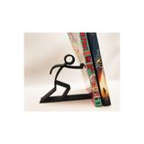 Dekoratif Kitap Tutucu, Kitap Desteği, Stickman-çöp Adam Kitap Standıı, mvmvmm444q2