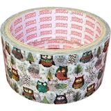 Dekoratif Koli Bandı Baykuş Desenli 45MM x 25 M (1 Adet)