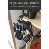 Dekoratif Kulaklık Tutucu, Duvara Monte Kulaklık Tutacağı, Kulaklık Standı | Kulaklık Askısı nsmeltutucu01